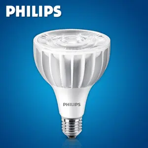 Phillipsled lâmpada led master par30, 220v, 20w, 32w, 40w, e27, cob par 30, para loja de roupas, joias