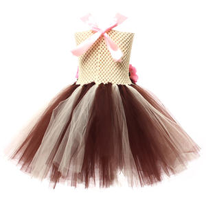 जन्मदिन की पार्टियों के लिए लड़कियों के लिए यूनिकॉर्न रूफल्स पोशाक और 2-12 वर्षों के लिए छुट्टी पार्टी - Product Image 6