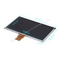 Module d'affichage LCD TFT d'usine 9,0 pouces 1024x600 Mode d'affichage IPS Interface FPC 50 broches RGB Circuit intégré de pilote HX8282+HX8696 500cd/m
