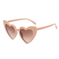 Lunettes de soleil pour enfants avec verres UV, adorables cadeaux de fête, lunettes en gros pour fête au bord de la piscine, lunettes de soleil en forme de cœur pour garçons et filles