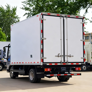 Petites pharmaceutiques faites sur commande de produits agricoles du cargueur 4x2 camion réfrigéré de congélateur de 5 tonnes - Product Image 4