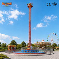 Fabricant chinois direct : Tour rotative à chute libre pour parc d'attractions, équipement extérieur palpitant à vendre