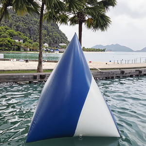 Facile à transporter Bouée gonflable en PVC résistant à l'usure et durable Marquage des zones d'entraînement pour l'entraînement à la natation Fêtes de <span class=keywords><strong>plage</strong></span> Camping - Product Image 2