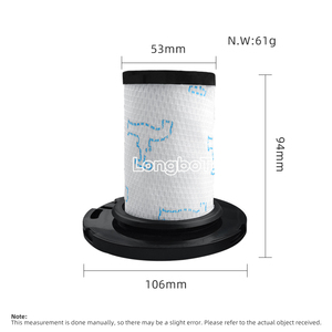 Convient pour Rowentas ZR009007 Tefal x-force <span class=keywords><strong>Flex</strong></span> 14.60 11.6 filtre Hepa sans fil <span class=keywords><strong>aspirateur</strong></span> pièces accessoires - Product Image 6