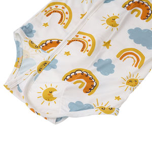 Oem Odm <span class=keywords><strong>Baby</strong></span> Bamboe Kleding <span class=keywords><strong>Baby</strong></span> Jumpsuit Slapers Kids Pyjama <span class=keywords><strong>Baby</strong></span> Eendelig Nachtkleding Kleding Custom Peuter <span class=keywords><strong>Baby</strong></span> Romper - Product Image 2