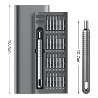 Ensemble de tournevis électrique semi-automatique 36 en 1 industriel 1300 tr/min Kit de tournevis sans fil pour l'entretien des ordinateurs et des appareils mobiles