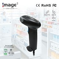 Lecteur de codes-barres 2D filaire HC-710, scanner portable, vitesse de numérisation >3m/s pour supermarché, magasin de vêtements, hôpital