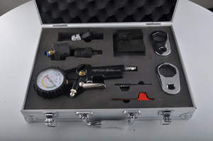 इंजेक्टर मरम्मत उपकरण: इंजेक्टर डिस्असेंबली और असेंबली रिंच एडाप्टर, टायर दबाव गेज - Product Image 3