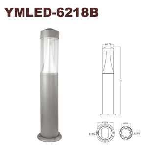 Lámpara de bolardo solar de estilo nórdico IP65 ETL certificado impermeable COB LED para hoteles jardines suministro directo de fábrica de aluminio China - Product Image 2