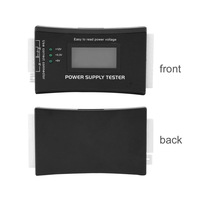 Écran LCD numérique Ordinateur PC Testeur d'alimentation LCD 20/24 broches Vérification rapide de l'alimentation bancaire Mesure de la puissance Testeur de diagnostic Outil