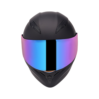 Casque de moto modulaire à visière relevable intégrale, double visière VF302, homologué DOT pour adultes, hommes et femmes