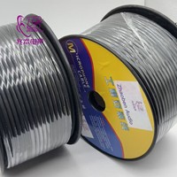 Microphone Line Câble de microphone Xlr tressé à 2 cœurs avec gaine en PVC à faible bruit pour haut-parleur Lecteur DVD Home Cinéma