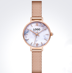 <span class=keywords><strong>Montre</strong></span>-bracelet de luxe pour <span class=keywords><strong>femme</strong></span> avec logo personnalisé, étanche, <span class=keywords><strong>classique</strong></span>, haut de gamme - Product Image 4