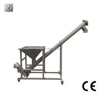 Convoyeur à vis fermé haute capacité FKJX FKLS-108, résistant à l'abrasion et au feu, conception inclinée pour la poudre de carbonate de calcium