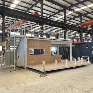 بيت سحري يعزز ثقافة القهوة مع حاوية مزدوجة الطوابق 20 قدم مقهى تصميم أنيق حل تسليم المفتاح - Product Image 2