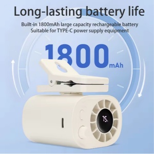 Ventilateurs de cou USB portables et pliables, simples et innovants, pour l'extérieur, vente en gros - Product Image 5