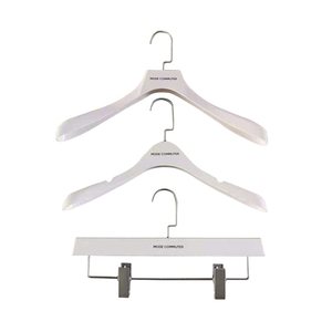 Grucce di plastica all'ingrosso che possono appendere vestiti e <span class=keywords><strong>pantaloni</strong></span> insieme - Product Image 2