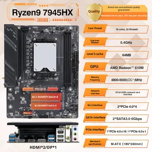 Erying <span class=keywords><strong>AMD</strong></span> R9 7940HX/7945HX scheda madre integrata Micro-ATX scheda madre grafica integrata SATA interfaccia <span class=keywords><strong>DDR5</strong></span> doppio canale nuovo - Product Image 2