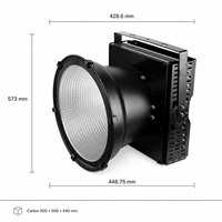 220V 1000W 2000 Watt 4000 K Ip65 Stade Sport Lumière Spot Projecteur Cour De Chasse Terrain De Football Led Projecteurs pour L'extérieur
