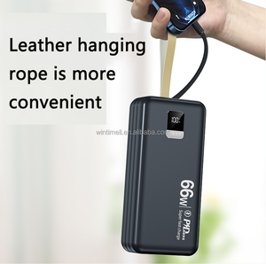 พาวเวอร์แบงค์ความจุสูงรุ่นใหม่ 40000mah แบตเตอรี่สำรองแบบพกพา สำหรับการเดินทางกลางแจ้งและโทรศัพท์มือถือ - Product Image 4