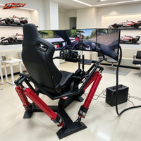 El Mejor Simulador de Carreras, Cabina de Simulación de Carreras Virtual con Movimiento 6Dof, Juego Completo