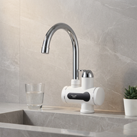 Robinet d'eau chaude électrique de luxe pour cuisine moderne 220V, robinet d'eau chaude instantanée au design innovant, chauffe-eau portable