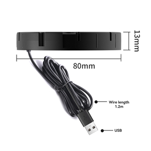 Vô hình ẩn dưới bàn vô hình dài khoảng cách 10W 15W sạc nhanh vô hình dưới bàn sạc không dây - Product Image 6