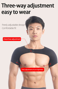 Attelle d'épaule auto-chauffante AOFIT réglable à compression pour la récupération, pour hommes et femmes - Product Image 3