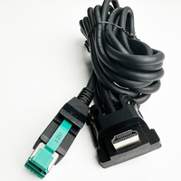 Câble USB HDMI mâle alimenté par 12V pour système POS