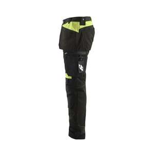 BLAKLADER - 155518609933C152 Pantalon Craftsman Noir/Jaune-PANTALON DE TRAVAIL EAN 7330509752838 PANTALON DE TRAVAIL CARGO - Product Image 5