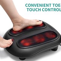 Masseur électrique chauffant pour le dos et les pieds, 6 modes de massage, appareil de massage Shiatsu pour les pieds avec chaleur, vente chaude