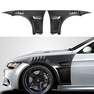 Finiture Parafango Anteriore in Vera Fibra di Carbonio Stile MBJ per <span class=keywords><strong>BMW</strong></span> Serie 3 <span class=keywords><strong>E92</strong></span> LCI 2008-2013 335i Coupé <span class=keywords><strong>E92</strong></span> - Product Image 1