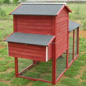 SDC012 Eco-Friendly Wooden Pet House Chicken Coop with <b>Extra</b> <b>Large</b> Pen - Product Image 3