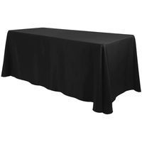 Housse de table extensible avec logo personnalisé, 6 pieds, pour les événements