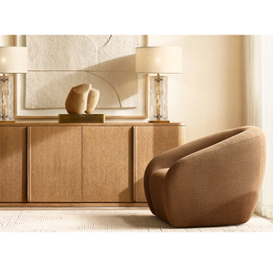 ตู้เก็บของทำมือสไตล์โมเดิร์นสำหรับห้องนั่งเล่น ตู้ไซด์บอร์ด 4 ประตูสุดหรู เฟอร์นิเจอร์ไม้ทำมือ - Product Image 1