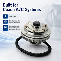 SY NAKAI 12V 24V Ventilateur à Embrayage Électromagnétique Booster 1300-00390 213700190 pour Kinglong Higer