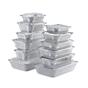 YB grand conteneur alimentaire jetable multifonctionnel automatique de haute qualité plateau en feuille d'argent processus de moulage de pâte en aluminium - Product Image 4