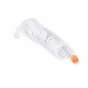 Tuyau d'extension en spirale pour seringue de contraste d'<span class=keywords><strong>angiographie</strong></span> haute pression 350 PSI 1200 PSI pour scanner <span class=keywords><strong>CT</strong></span>, avec connecteur en Y et 2 valves anti-retour - Product Image 1
