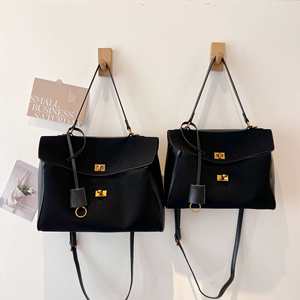 Sac fourre-tout en daim texturé personnalisé avec logo, grande capacité, pour le travail, sac à bandoulière élégant - Product Image 4