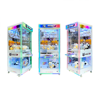 Machine à griffes de parc d'attractions, machine de jeu de capture de jouets à monnayeur, machine à griffes pour peluches, vente en gros pour le carnaval