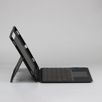 Casing pelindung Keyboard nirkabel, casing pelindung Keyboard untuk Samsung Tab S9 Fe 12.4 inci Tab A8/A9