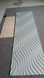 ورق حائط بتصميم بسيط وعصري ثلاثي الأبعاد ، لوح حائط ثلاثي الأبعاد منحوت بنمط كلاسيكي ، ديكور منزلي مقاوم للماء والحرائق - Product Image 4