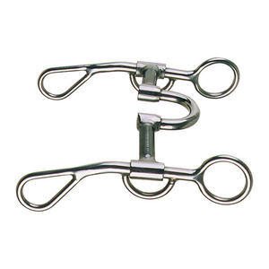 Bocados para Caballos de Acero Inoxidable Estilo Clásico para Prácticas de Exhibición, Herramienta de Montar Resistente y Suave, Manejo Fluido, Alta Calidad TALLIANS - Product Image 3