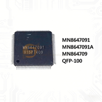 1PC MN8647091 MN864709I MN8647091A QFP-100 LCD HD Display IC NOUVEAU