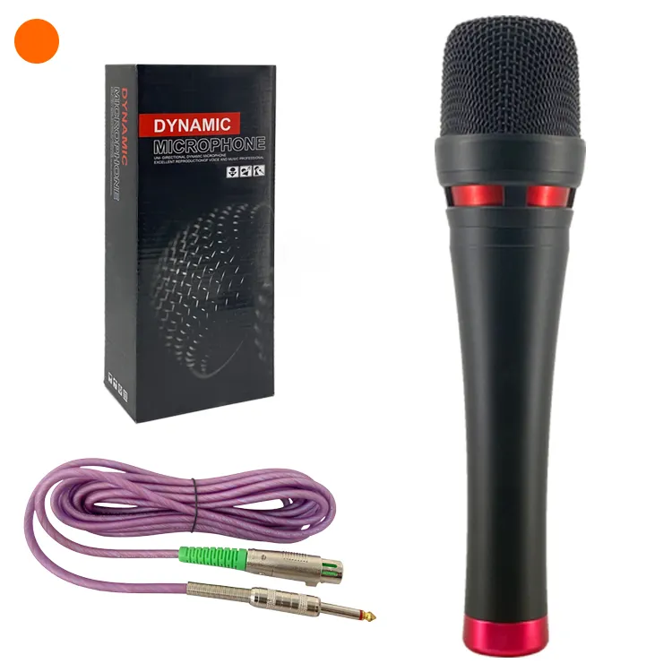 Micrófono de condensador con cable para Karaoke, bm-908 para actuaciones en escenario, cantar, portátil