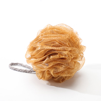 Éponges de bain douces pour épurateur de dos vente en gros douche exfoliante Loofah maille bouffée balle de bain