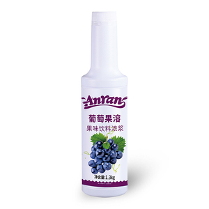 Fabrication <span class=keywords><strong>Anran</strong></span> nouveau produit 1.3 kg purée de fruits de la passion concentré de jus pour thé à bulles thé aux fruits Dessert crème glacée - Product Image 4
