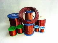 Fil magnétique de haute qualité prix usine plat rond 0.8mm fil d'enroulement de fil d'aimant en cuivre émaillé pour transformateur de moteur