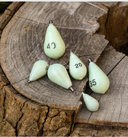 Promotion : Plomb de pêche lumineux avec émerillon 30g, 60g, 75g, 112g pour la pêche en rivière et en mer – Accessoires de pêche