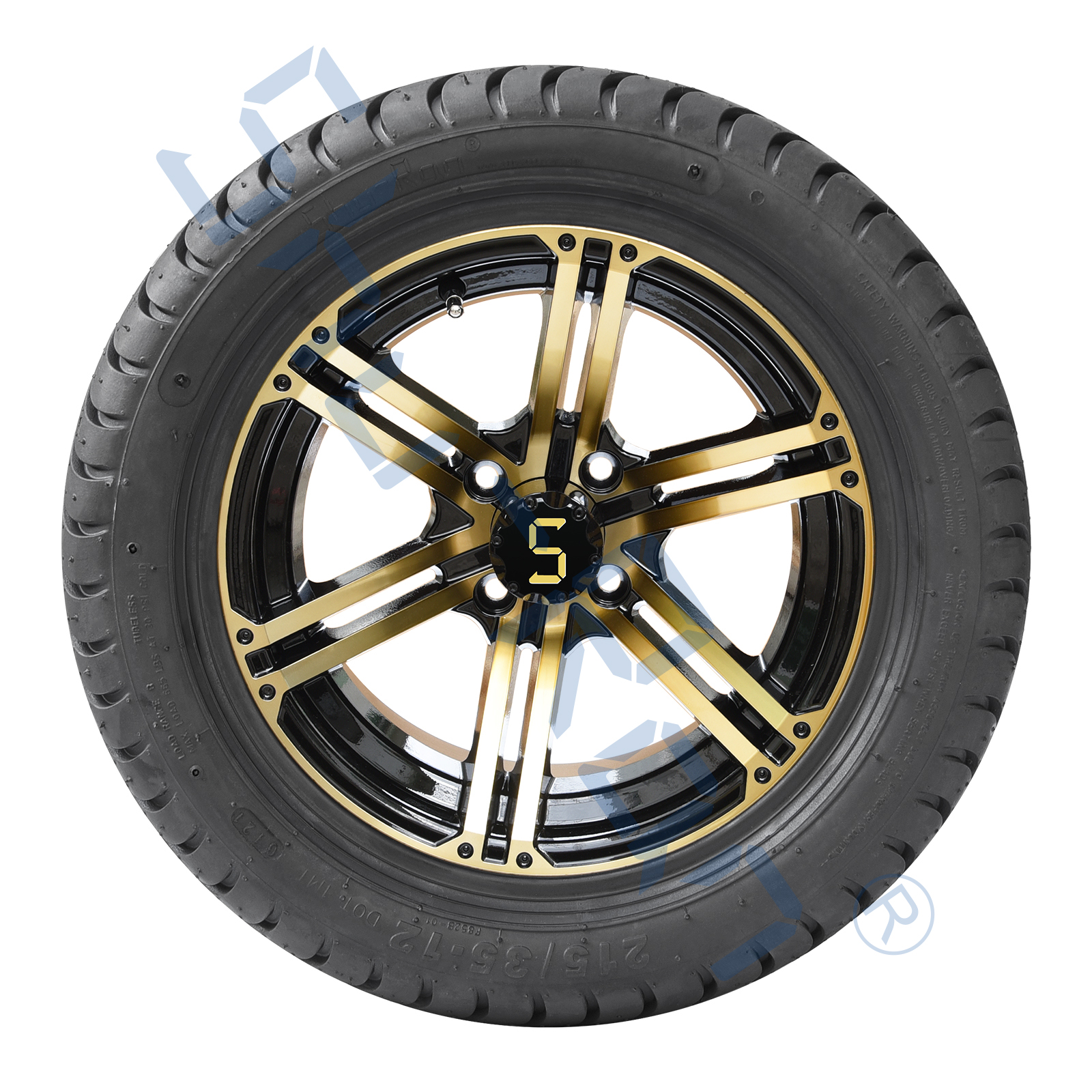 สีทอง/สีดำเงา